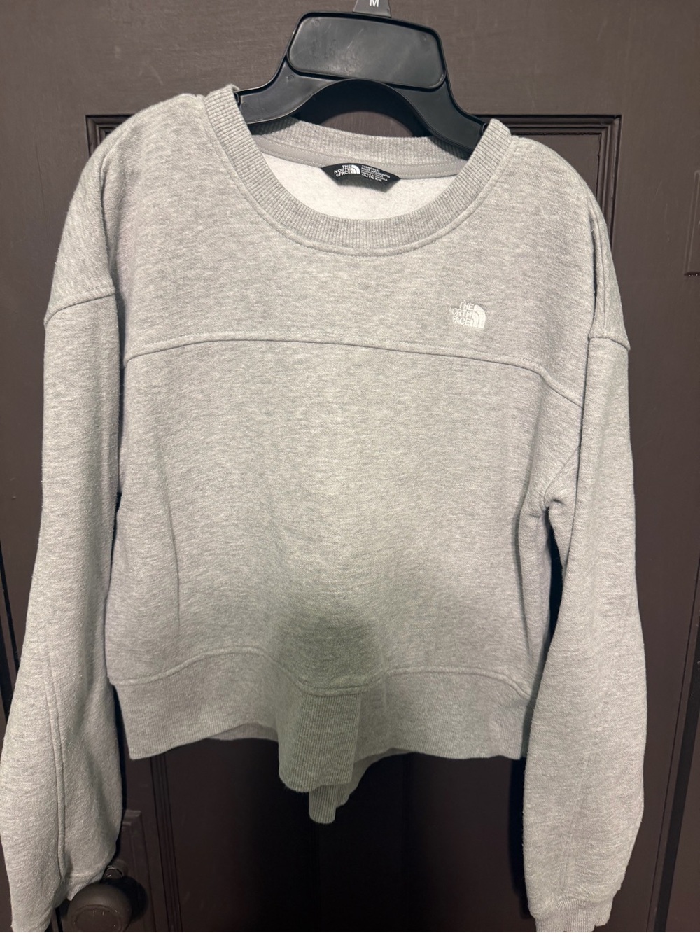 The North Face Girls Gray Crewneck Sweatshirt